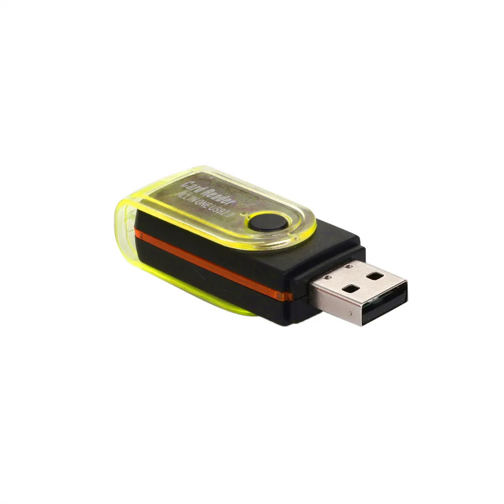 USB 2,0 все в одном Multi устройство чтения карт памяти Micro SD/TF M2 MMC SDHC MS duocard считыватель простая версия Совместимость с мульти-p