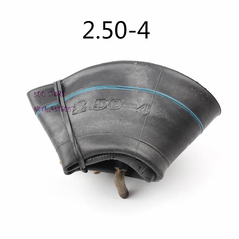 Высококачественная мотоциклетная камера шины 2,50-4 шины металлический клапан трубка для газа и электрический скутер велосипед