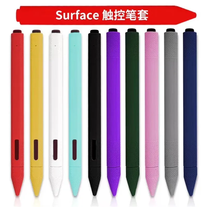 

Soft Silicone For Surface Pencil Case Tip Cover Holder Tablet Touch Pen Stylus Full Protective Pouch Bags For Surface Touch Pen