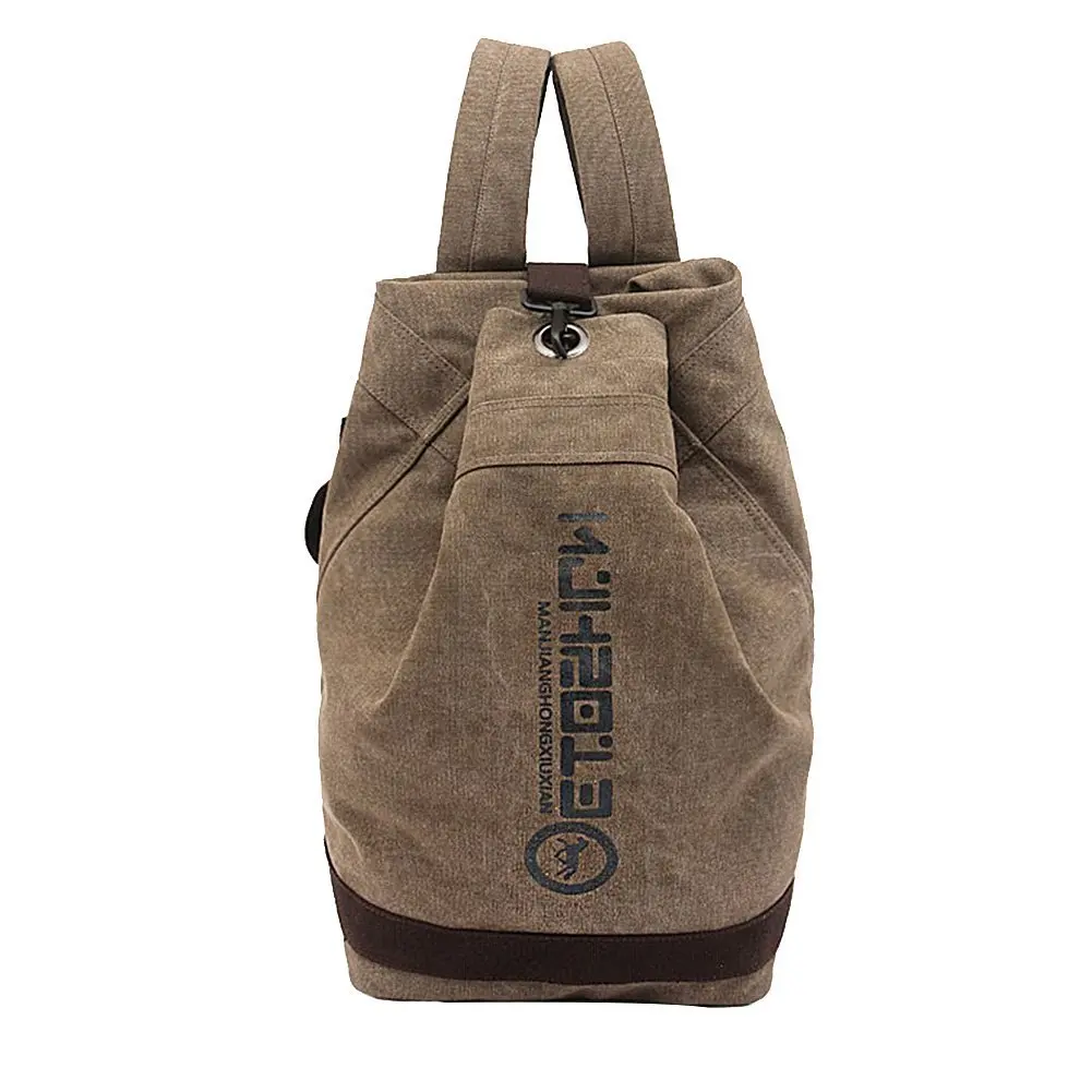  New Manjianghong Backpack Man and Woman Backpacks leather canvas shoulder bag women Backpack - 32849732973
