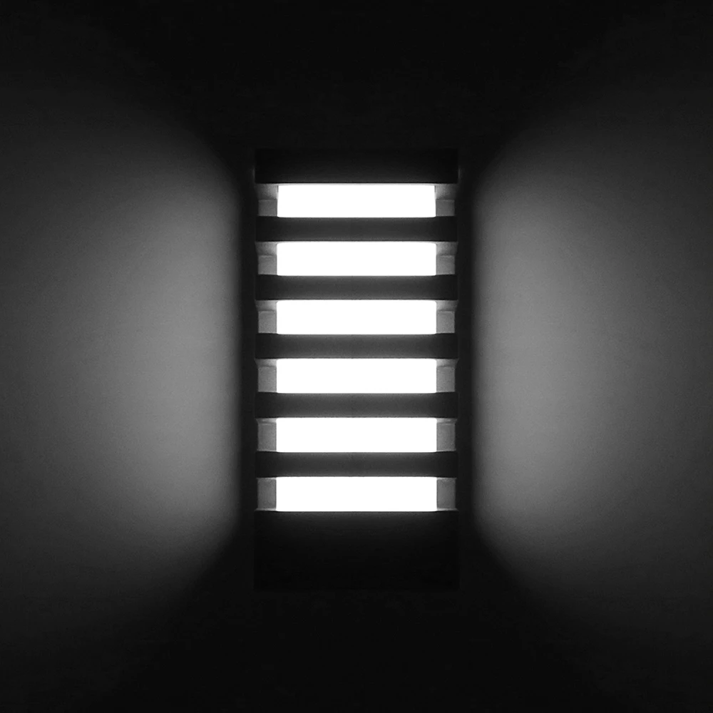 Modern rectangular body COB 15W LED wall lamp IP65 waterproof wall lamp warm white cold white AC 85-265V indoor outdoor lamps