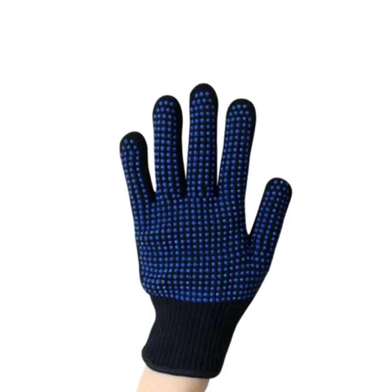 

New single High temperature resistant gloves Insulation anti-scalding double-sided dispensing cotton line BBQ heat-proof 7