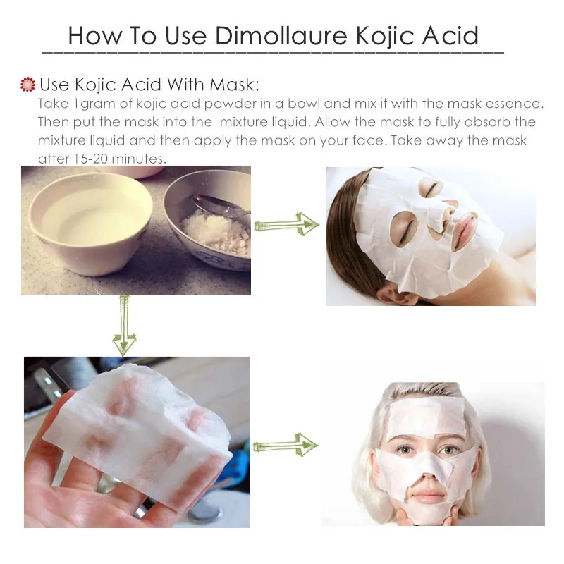 Dimollaure 30 г чистая койевая кислота отбеливающий крем+ койевая кислота Сыворотка от морщин удаление веснушек меласма акне шрам пигмент крем с меланином