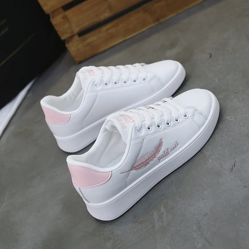 

2019 Women Sneakers Sports Shoes Student White Shoes Ladies Breathable Running Shoes Women Outdoor zapatos de mujer zapatillas