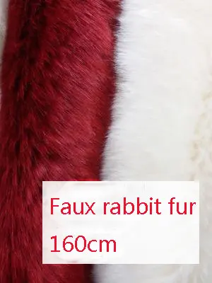 Factory direct spot autumn and winter fur collar clothing plush fabric white imitation rabbit artificial | Дом и сад