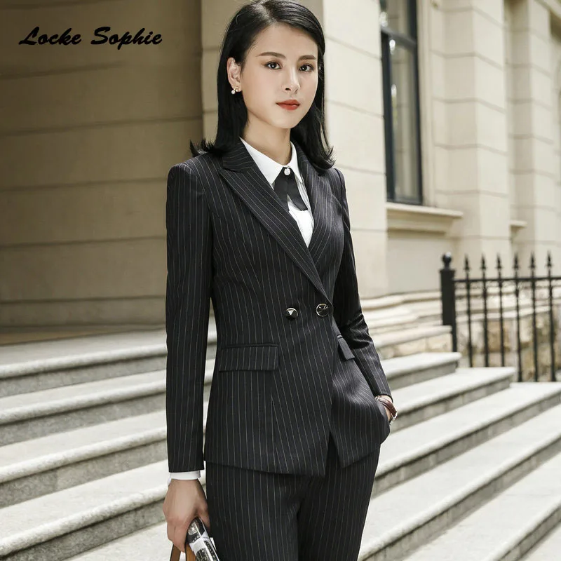 1pcs Womens Plus size Blazers and coats 2019 Spring cotton blend Double-breasted Suits jackets ladies Skinny Blazers Suits coats
