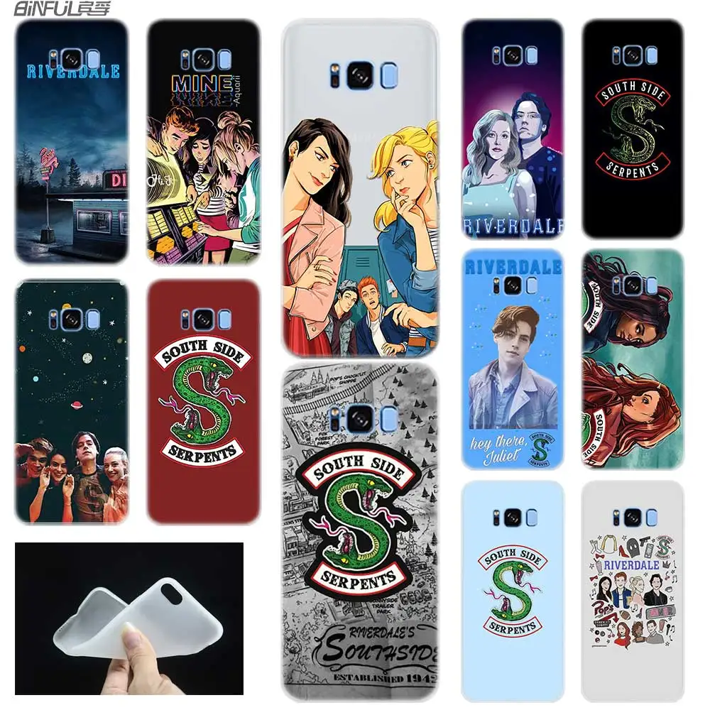 Мягкий силиконовый чехол для Samsung S30 S20 S11 S10 S9 S8 Plus lite 11e 10e Uitra S7Edge Riverdale South Side Serpents |