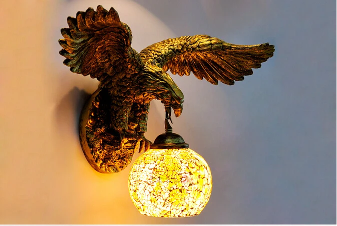 Exclusive Wall Lamp Ouro BRASS EAGLES/HIGH GLOSS/Eagle Wall Light 