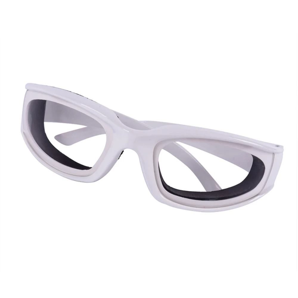 1 шт. кухонные аксессуары очки для лука защитные очки для барбекю защитные очки для глаз Защитные щитки для лица кухонные инструменты зеленый цвет - Цвет: Серебристый