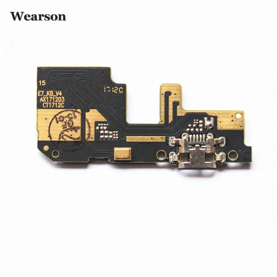 For Xiaomi Redmi 5 plus Hongmi 5P USB Board Charger Charging Port Dock Connector With Microphone Tested High Quality (2)