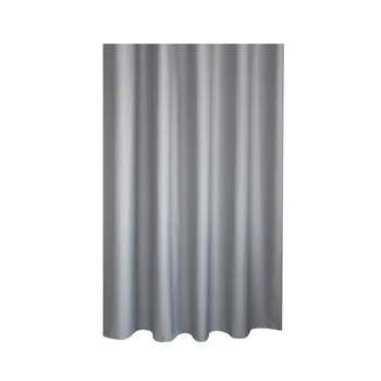 

2018 Shower Curtain Thick Jacquard Curtains High Grade Bathroom Silver Gray Honeycomb Textured Polyester Fabric
