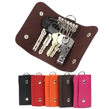 Fashion gifts font b Keys b font holder Organizer Manager patent leather Buckle font b key