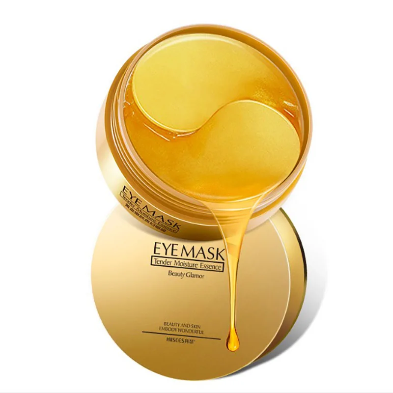 

60pcs=30packs Gold Masks Crystal Collagen Eye Mask Eye Patches For The Eye Anti-Wrinkle Anti Aging Remove Dark Circles Eye Care
