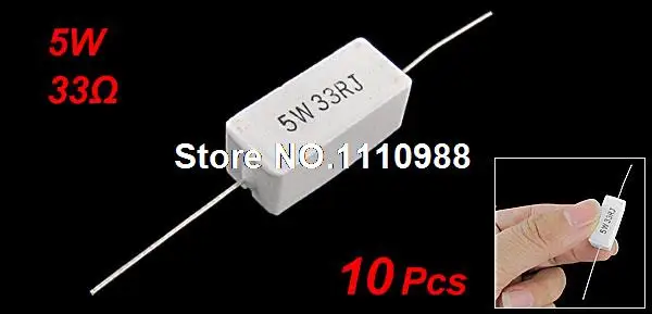 POPESQ® 3 Stk x Power resistor 8R2 10W Ceramic #A2230 x Hochlastwiderstand 8R2 10W Zement 3 pcs POPESQ® 3 Stk x Power resistor 8R2 10W Ceramic #A2230 x Hochlastwiderstand 8R2 10W Zement 3 pcs