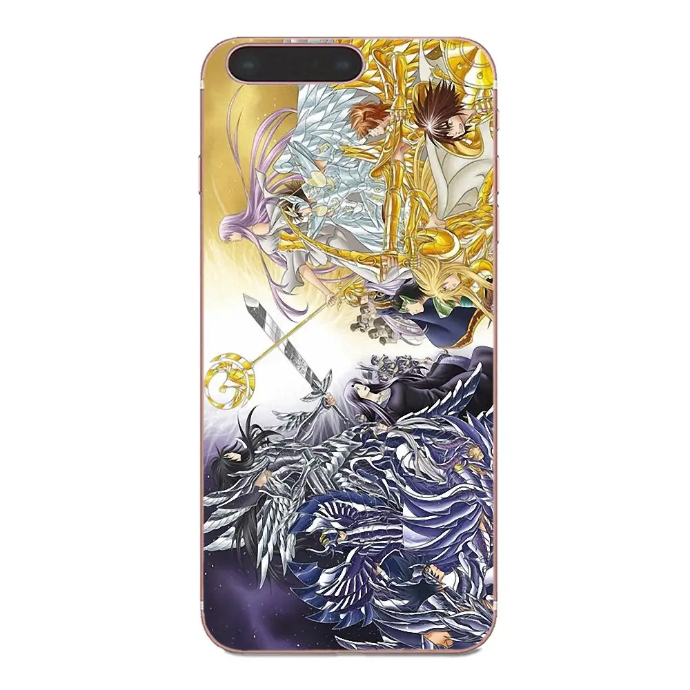 Для Moto G G2 G3 G4 G5 HTC 530 626 628 630 816 820 One A9 M7 M8 M9 M10 E9 Plus U11 TPU Дизайн Saint Seiya|Чехлы-накладки| |