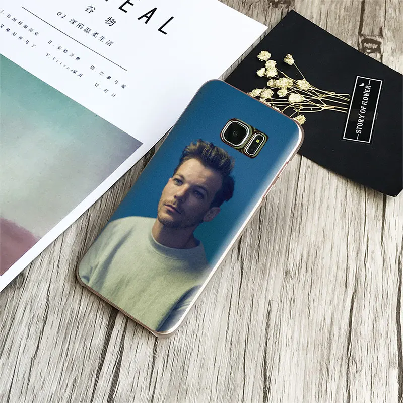 Louis Tomlinson Coque For Samsung Galaxy S4 S5 S6 S7 Edge S8 Plus Note 8 2 3 4 5 A5 A7 J5 2016 J7 2017 Phone Case Shell Cover