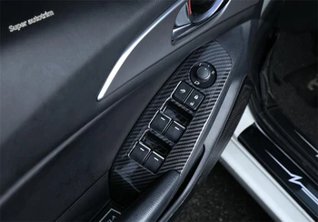 

Lapetus Accessories Interior Inner Door Armrest Window Switch Control Cover Trim For Mazda 3 AXELA Sedan Hatchback 2017 2018 ABS