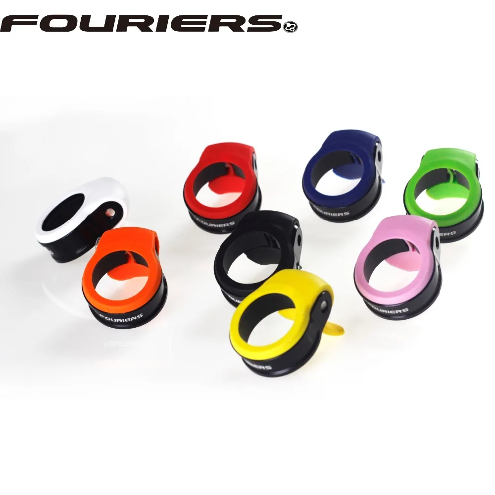 

FOURIERS SCL-S005-CA Road bikes Mountain Bike Seatposts Clamps Alloy 6061-T6 Clamp With NBR Cover Seat Post Clamp 31.8mm