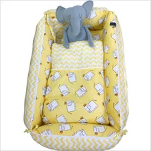 Детская кроватка детская кровать хлопок детская туристическая детская кроватка детское гнездо cunas para bebes multifuncional bebek yataklari nido bebe 155*120 см распродажа