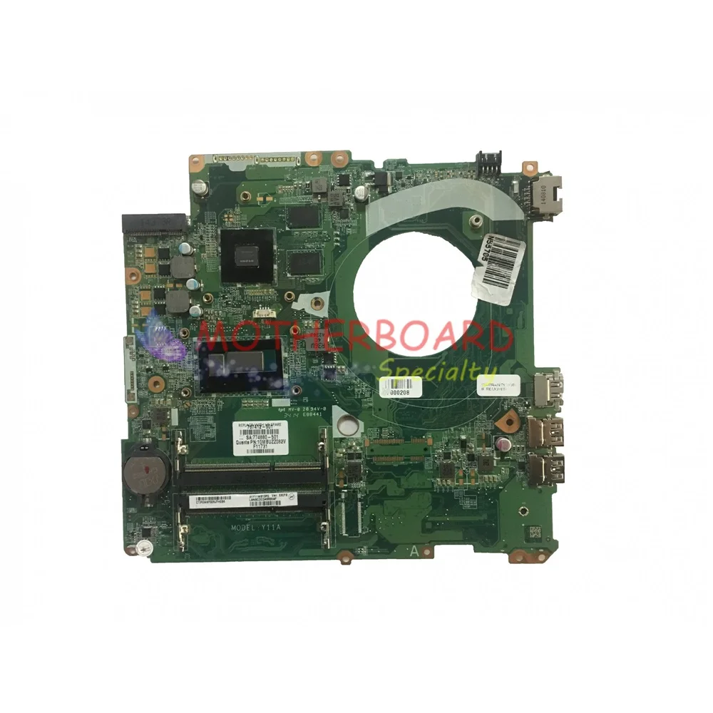 Vieruodis для ноутбука HP 15-P материнская плата с i7-4510U GT 840 2 ГБ DDR3 DAY11AMB6E0 767412-001 774880-001