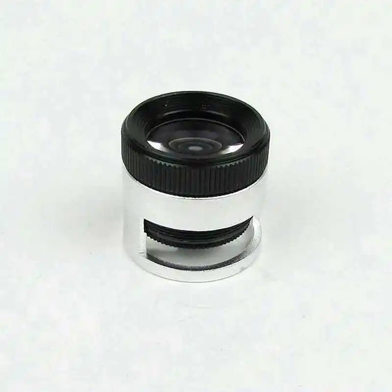 20x High Power Achromatic Magnifying Glass Lens Printers Loupe