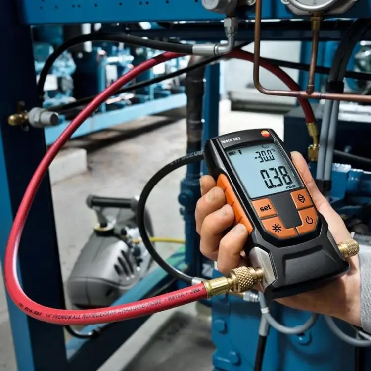Testo 552 Digital vacuum gauge pressure gauge Refrigeration Air