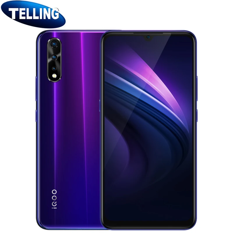 Авторизованный мобильный телефон Vivo IQOO Neo 4G LTE Android 9 0 Snapdragon 845 отпечаток пальца на