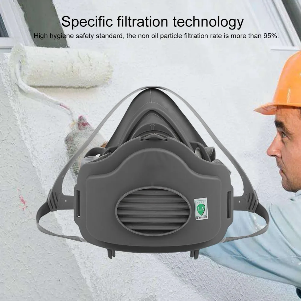 Респиратор от пыли респираторная защитная маска Анти PM2.5 газовый фильтр респираторная Пылезащитная Маска Защитная маска Рабочая безопасность