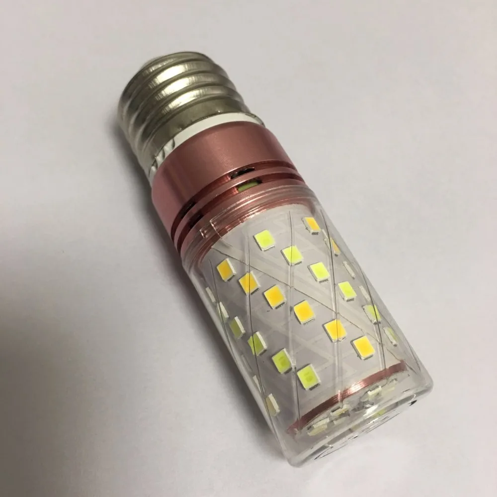 

1pcs/lot e27 220v Led Lamp 2835 Smd Led Bulb E14 Corn 8w 12w 16w Lamp Bombillas double Color Temperaturelight Lampada Lighting