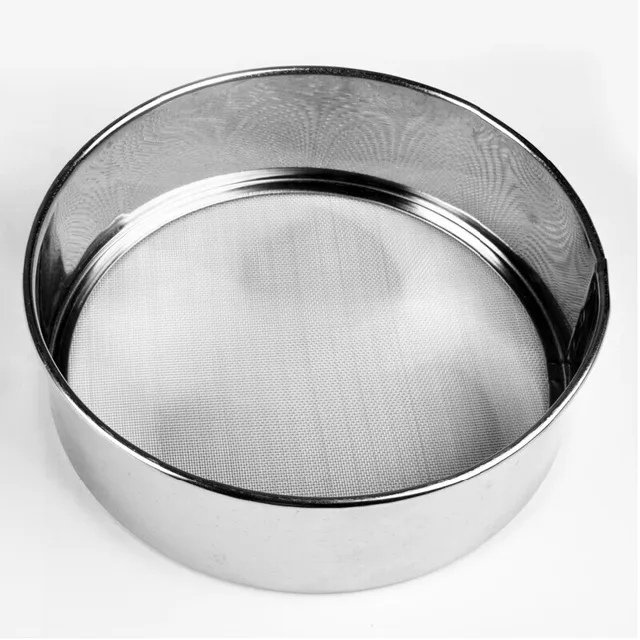 15cm ultra fine stainless steel sifter flour thickening powder sieve