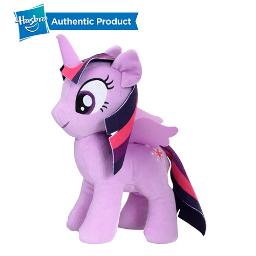 Hasbro 25,4 см My Little Pony мягкий плюшевый Ast Princess Twilight Sparkle Rainbow Dash Пинки-Пай Спайк детский подарок - Цвет: E1818-Twilight