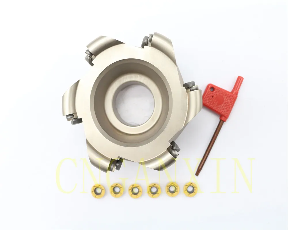 1 P EMR6R100-32-6T 6F lute фреза+ 6 P RDMT1204MO 7011