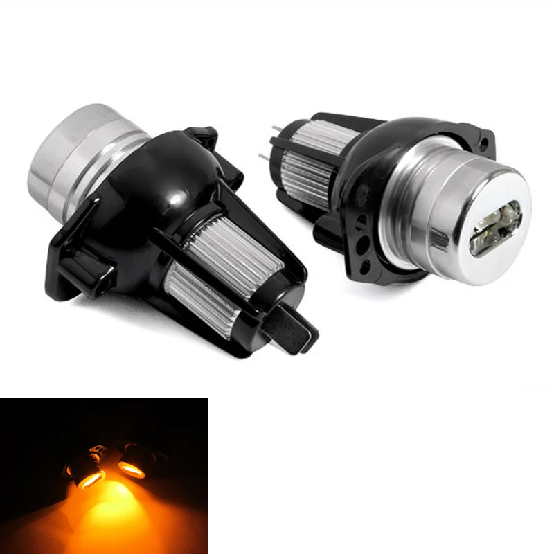 Angel Eyes LED BMW 325 328 330 335 E90 E91 Bulbs Daytime running lights Sedan 2X