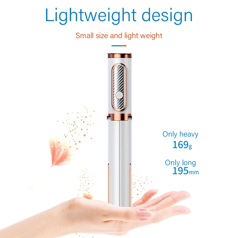 

3 in 1 Bluetooth Mini Selfie Stick 360 Degree Rotation Shooting Tripod Monopod Portable Stick for IOS Android Phones