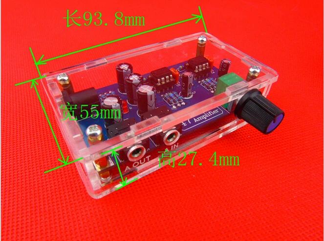 AIYIMA портативный усилители для наушников доска комплект аудиоусилитель Amplificador 47 классический наушников DIY Kit с чехлом