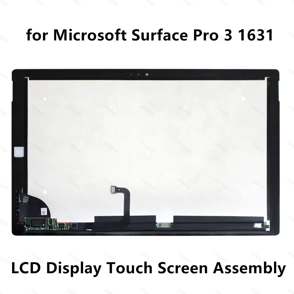 12 ''для Microsoft Surface Pro 3 1631 V1.1 светодиодный ЖК-дисплей панель сенсорный экран
