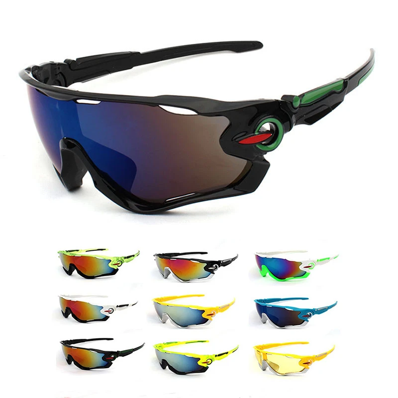 New UV400 Cycling Eyewear Bike Bicycle Sports Glasses Hiking Men Motorcycle Sunglasses Drop Shipping Are Available