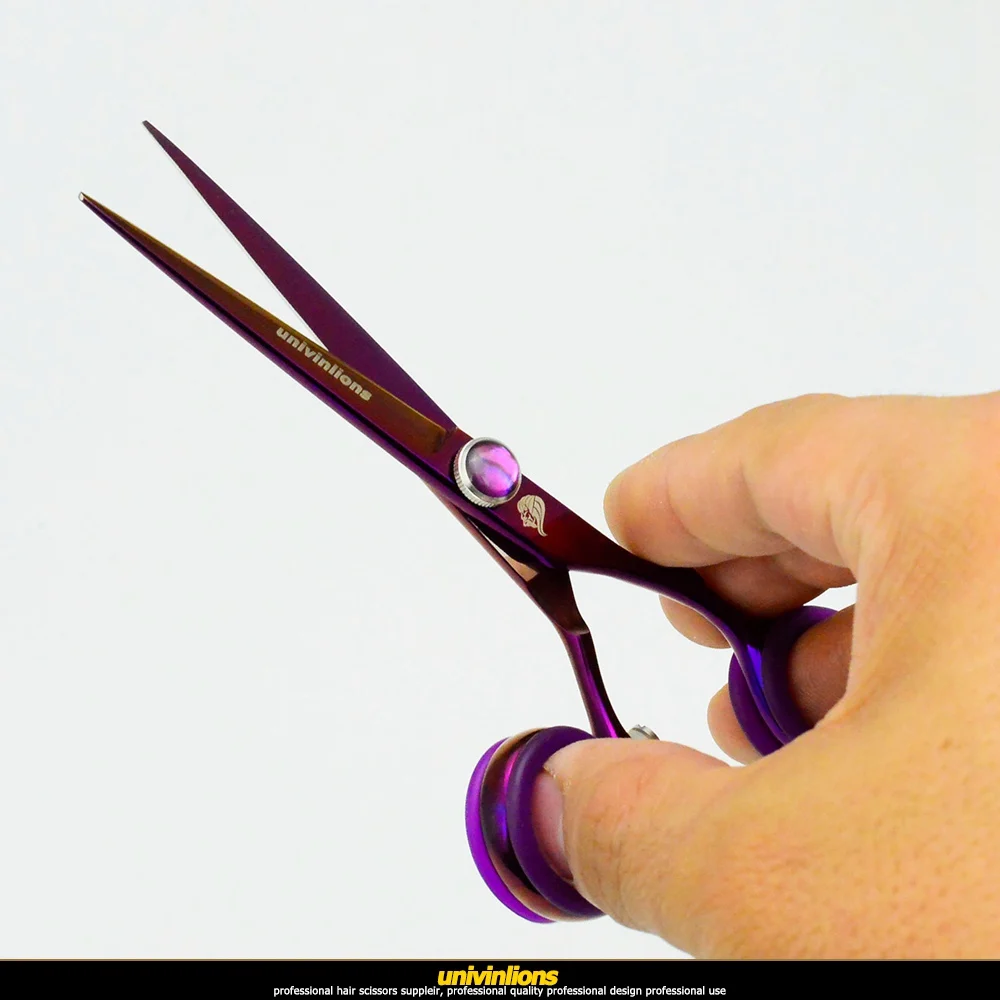 Tesouras de Cabeleireiro Tesouras de Corte de Cabelo Univinlions Giratória Japonês Voando Giratório Polegar Tesoura Rotativa 6 21 Cheap Tesouras de cabelo