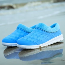 1609 EU35-40 красный Yue_Se POES материал сохраняет тепло зимняя женская обувь водонепроницаемая для возраста