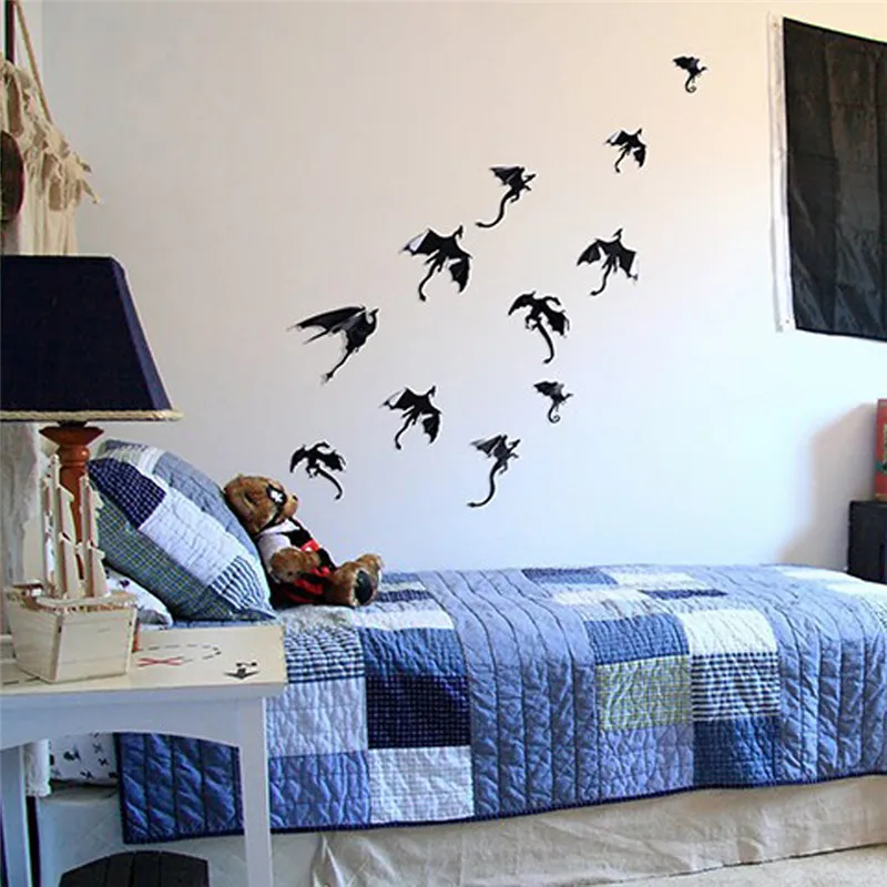 New Wall Sticker Posters 7pcs Game Of Thrones Inspired 3d