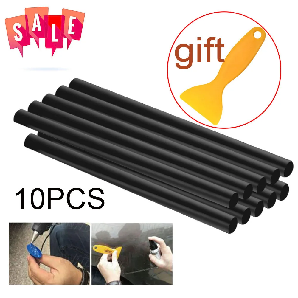 Sale PDR Glue Sticks Tools 10pcs Black Glue Stick 11mm PDR Professional Adhesive Sticks Glue Pulling Paintless Dent Repair tools (2)