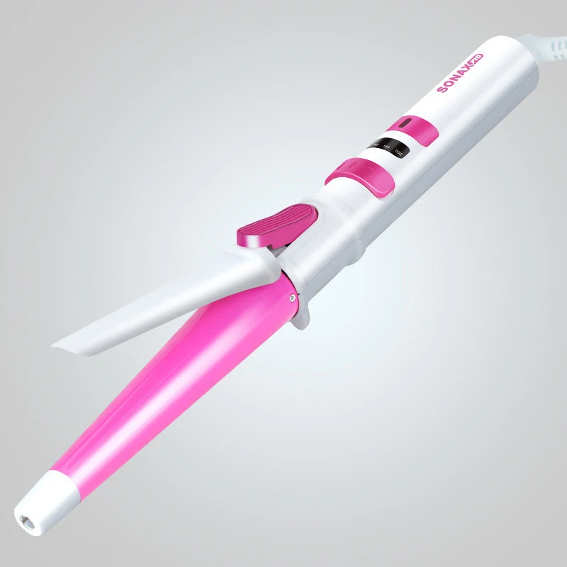 

New Automatic Hair Curler Styling Tools Hair waver Pear Flower Cone Electric Ceramic Professional Magic Curling Iron Stick
