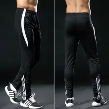 Мужские спортивные штаны для бега с карманами, спортивные штаны для футбола, спортивные штаны для тренировок, вентиляционные эластичные штаны для бега и спортзала