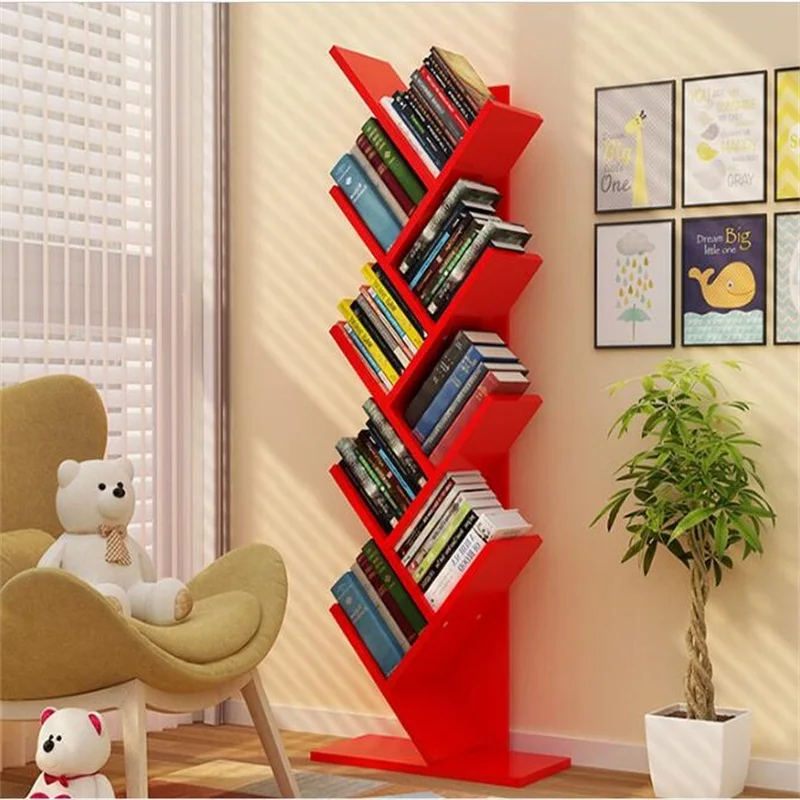 134 سنتيمتر 9 طبقات الإبداعية شجرة نمط خزائن الكتب المحمولة رفوف غرفة نوم رف 134 سنتيمتر 9 طبقات الإبداعية شجرة نمط خزائن الكتب المحمولة رفوف غرفة نوم رف
