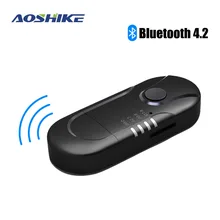 AOSHIKE FM Transmitter Bluetooth Reciever FM Modulator Radio Hands Free Car Kit Car MP3 Audio Player with USB Car Charger TF U AOSHIKE FM Transmitter Bluetooth Reciever FM Modulator Radio Hands Free Car Kit Car MP3 Audio Player with USB Car Charger TF U