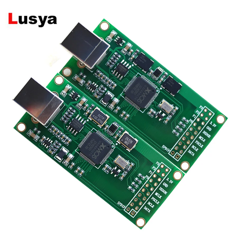 Новый XU208 Xmos USB цифровой аудио интерфейс U8 обновление асинхронный Amanero модуль для