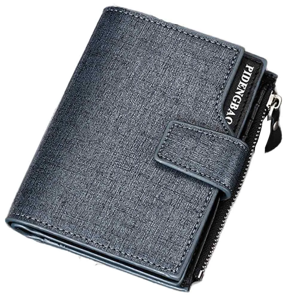 

Men's wallets PU Multi-function Business Leather Purse Big Capacity Card Holder Purse For Documents men wallets New Arrival