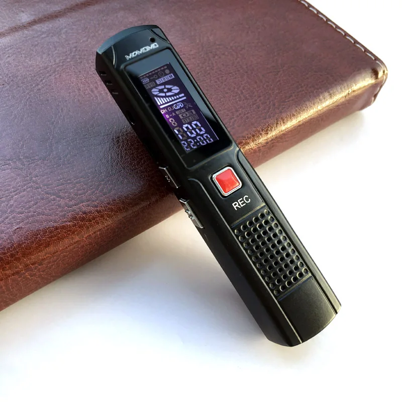 8 GB Digital Voice Recorder Voice Recorder with MP3 Player LCD Display for Lesso