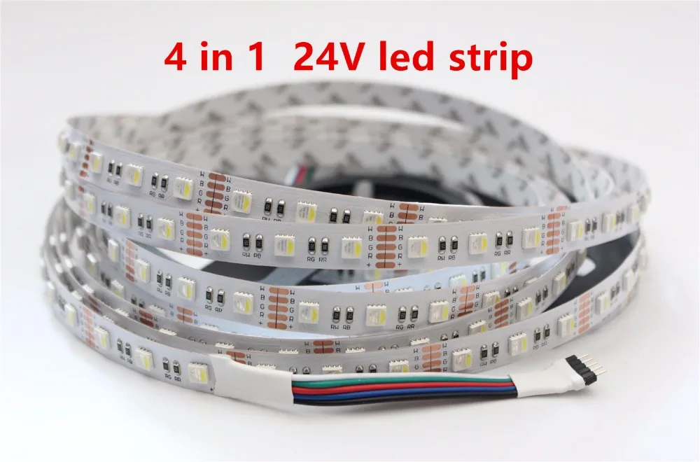 4 in 1 RGBW font b LED b font font b Strip b font 5050 DC24V
