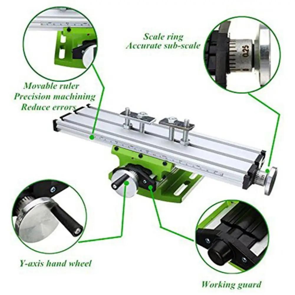 

None power tools Drilling Bench Compound Table Working Cross Slide Table Worktable for Milling Drilling Bench accessories